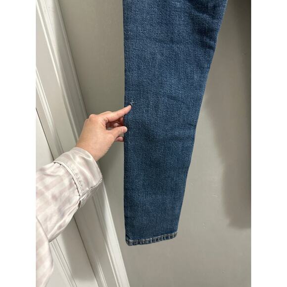 RE/DONE button fly blue denim little flaw size‎ 25 Made in USA - Picture 6 of 8